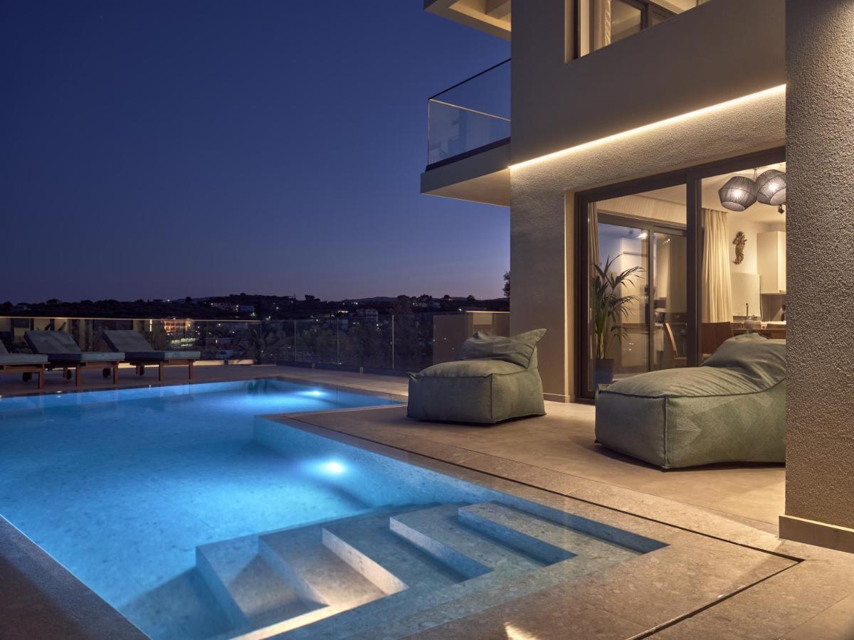 Uparati Villa - Hilltop Sea View Retreat Tsilivi  Exterior foto